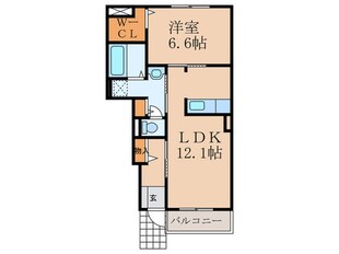 マジェスティックⅡの物件間取画像